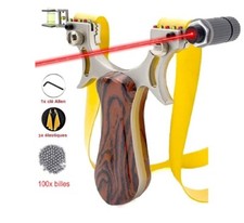 Fronde Lance Pierre + Viseur