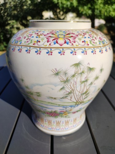 Vase asiatique décoratif - vase,