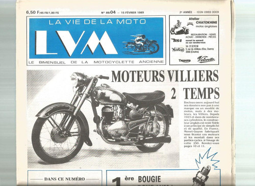 Vie moto 88 04 125 - vie, de