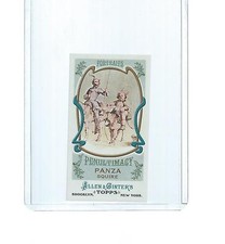 2011 TOPPS ALLEN & GINTER PORTRAITS OF PENULTIMACY SANCHO PANZA MINI #PP8