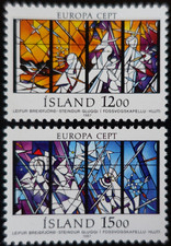 TIMBRES d' ISLANDE - EUROPA -