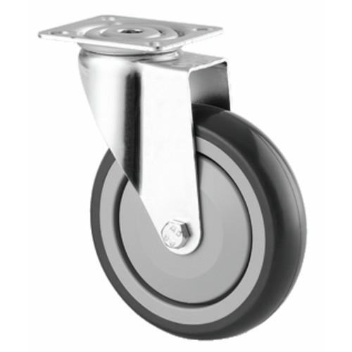 Roulette pivotante sur - , platine