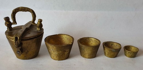 Xviiie ancien poids godets - ancien,