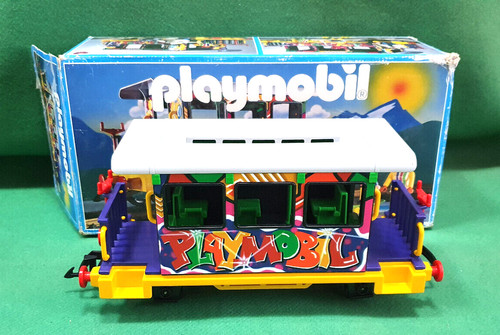 Playmobil train car - train, box