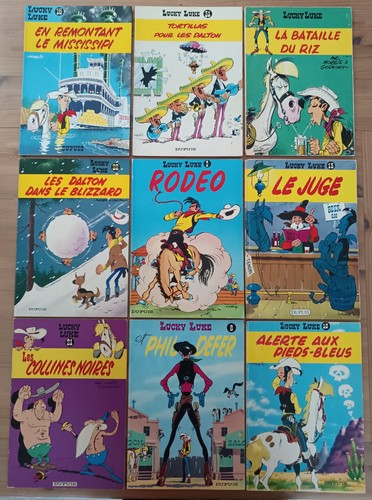 Lucky luke bd bandes - luke,