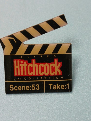 Vintage pin hitchcock clap - pin's,