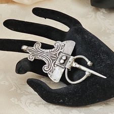 Grande Fibule Maroc Argent