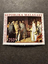 TIMBRE MADAGASCAR TABLEAUX