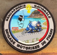 ECUSSON GENDARMERIE : BRIGADE MOTORISÉR DE FIGARI  CORSE DU SUD