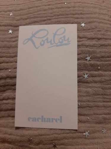 Carte parfumée perfume - -,