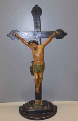 Ancien christ croix - christ, en