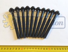 Jeu de 10 vis de culasse (adaptables) Peugeot 404 504 J7 essence jusqu'à M1971