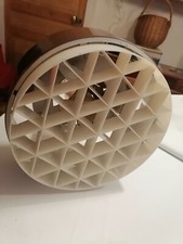 Lustre suspension scandinaves metal gris plastique 1960 1970