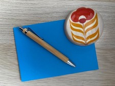 Ancien presse papier dôme