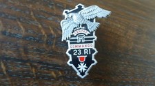 INSIGNE CEC 23 RI LES ROUSSES CENTRE COMMANDO