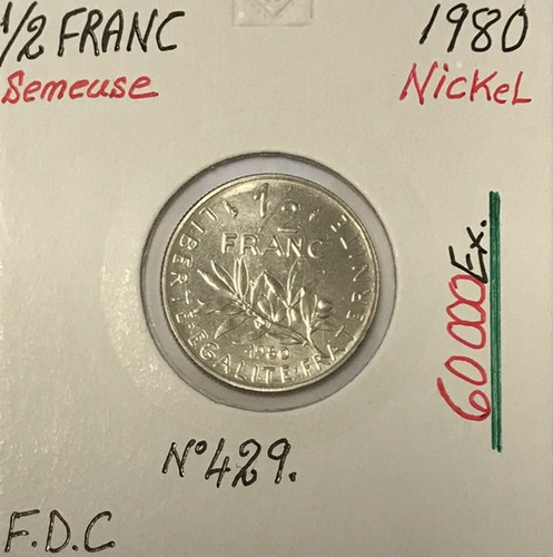 Franc semeuse 1980 - franc,