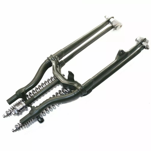 Fourche chromée vert - fourche,