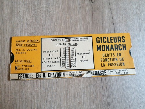 Ancien objet publicitaire