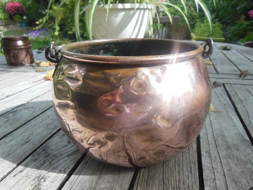 Bain marie cuivre - +, pot