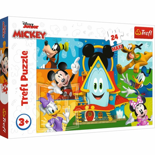 Trefl maxi puzzle mickey mouse - trefl,