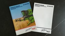 Prospectus moissonneuses Deutz
