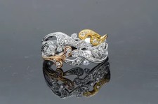 Bague Eternité Croisée En Or