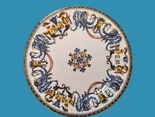assiette ancienne en faïence