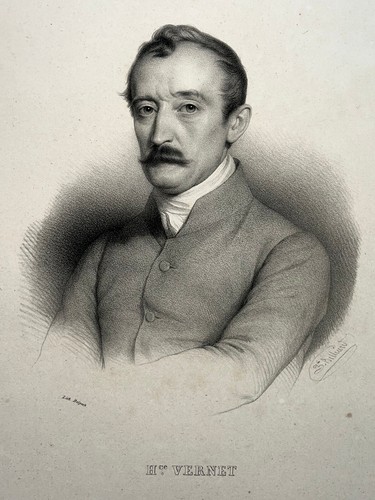 Horace vernet portrait - vernet,