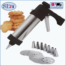 Pistolet décoratif Cookie Biscuit Dessert Poche à douille Presse à biscuits