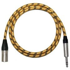 Mâle XLR à ¼ Trs Jack