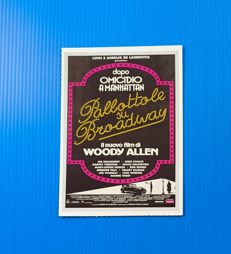 Pallottoles sur broadway woody - pallottoles,