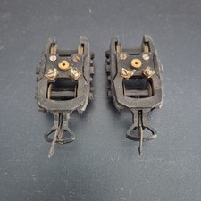2x GeGe HO Bogie Wagon De Train Vintage Modelisme Ferroviaire Pièces Détachées