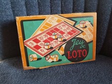 ANCIENNE BOÎTE EN BOIS JEU