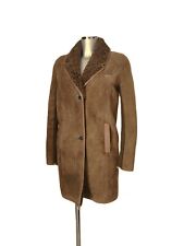 Ines & Maréchal - Manteau en peau lainée cuir et fourrure d'agneau Marron - 36fr