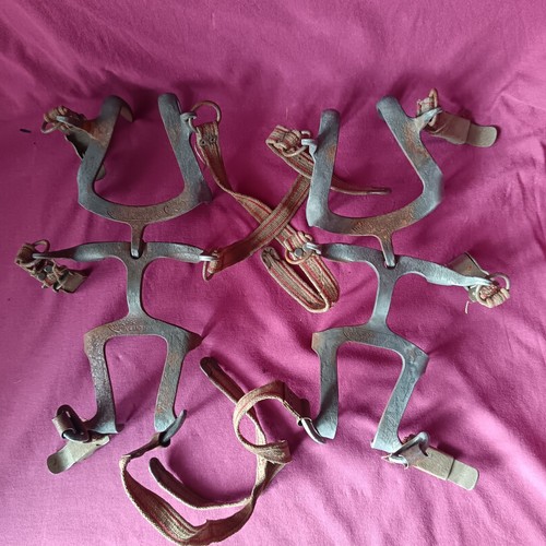 Vintage crampons glace - a,