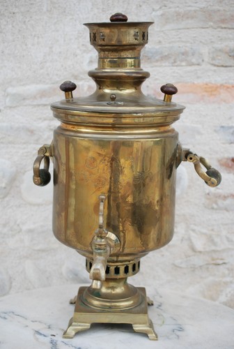 Samovar russe laiton - en,
