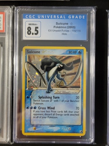 Suicune star 115 - star, ex