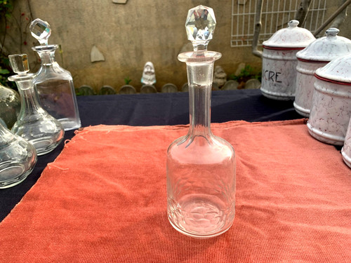 Ancienne carafe cristal de - carafe,