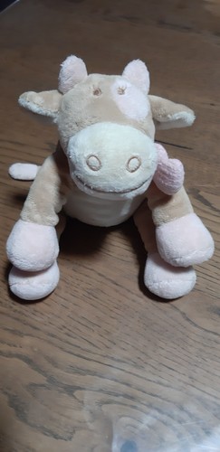 Doudou peluche vache - , lola