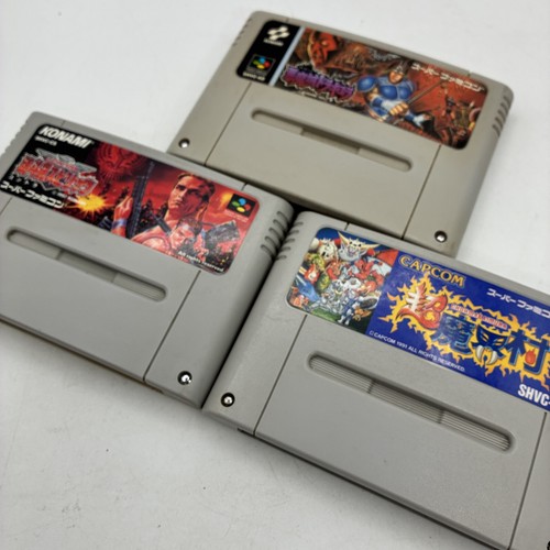 Lot jeux snes super famicom - lot,