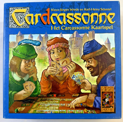 Cardcassonne jeu cartes - cardcassonne, le