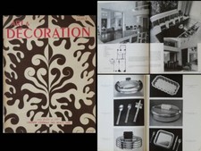 ART ET DECORATION n°3 1946 PUIFORCAT, DUPRE LAFON, GUEVREKIAN, TISSUS