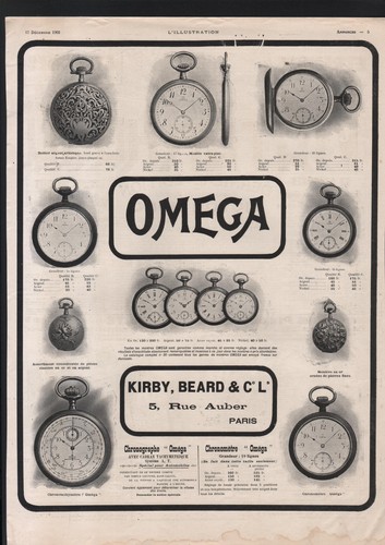 Publicité 1903 montre - 1903,