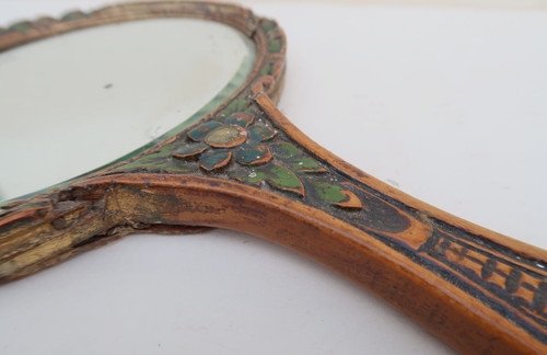 Art nouveau joli face main - nouveau,