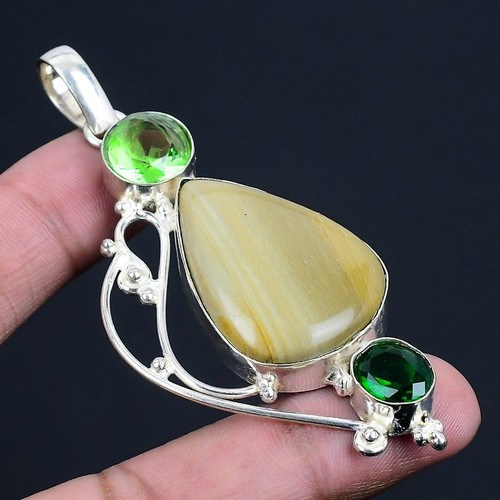 Pendentif bijou argent - pendentif, en