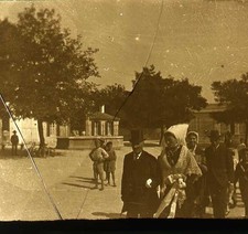 lot 10 plaques de verre stereoscopique vendée ile de ré , ars en ré ,croisic