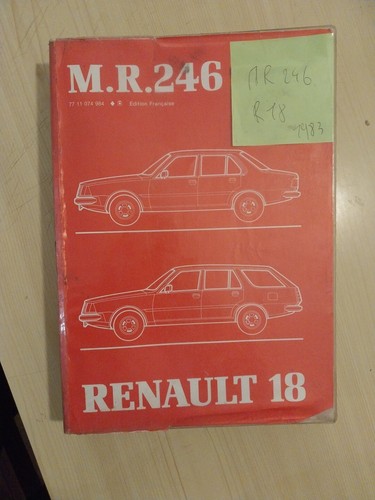 Renault manuel reparation - 18,