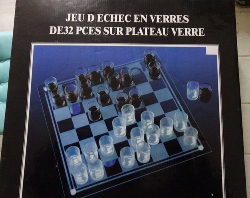 Jeu boire échecs en - à, d'échecs