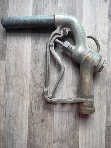 Vintage donald gas pump - donald,