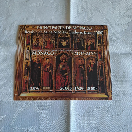 Monaco bloc retable - bloc, n°84